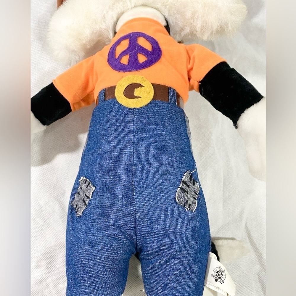 Looney Tunes Vintage 1998 Peace Hippie Sylvester Plush Stuffed Toy 12" Plush Toy - Picture 6 of 8